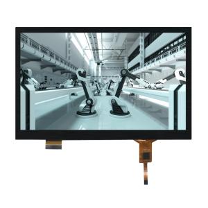 China 7-Inch Industrial TFT LCD Capacitive Touchscreen Display 1024x600 dots factory