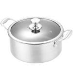 Amazon Hot Sale Multifunctional Silver Kitchen Cookware 304 Stainless Steel