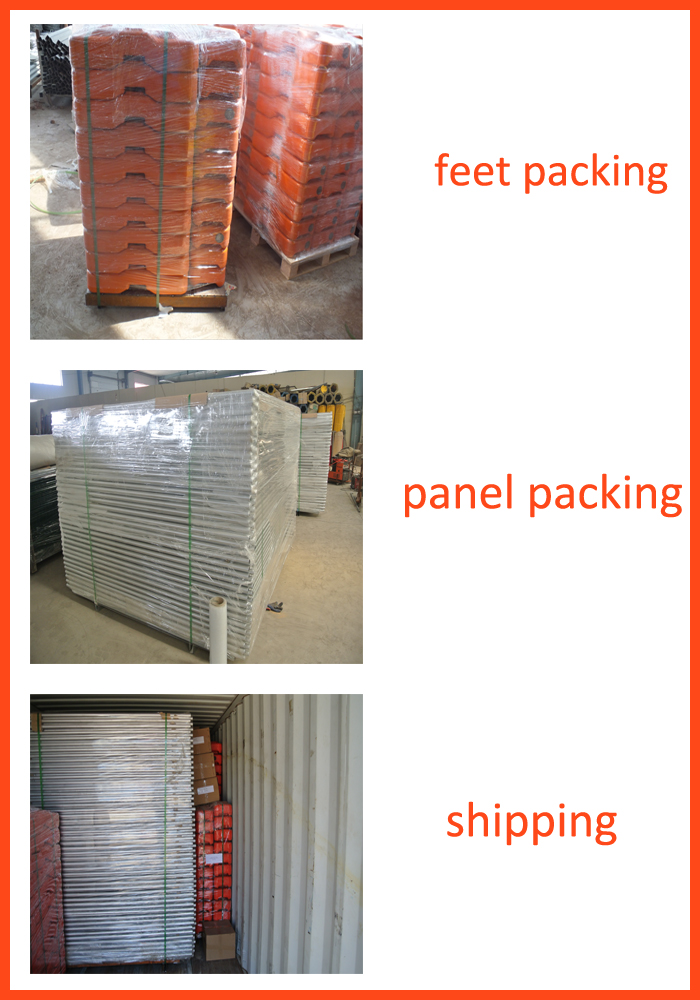 Q235 Steel Temporary Fencing , Site Security Fence Panels High Strength