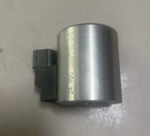 China Silver Two Hole Solenoid Valve Coil C22S3-SD24K7-12 24VDC Sany Zoomlion Concrete Pump Truck Spare Parts factory