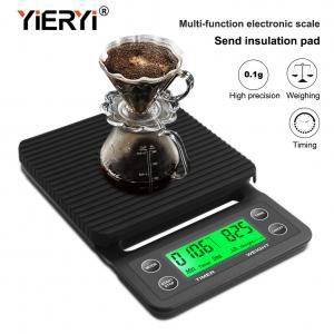 China 19.5cm Long ABS LCD Pocket Coffee Weighing Scale on sale