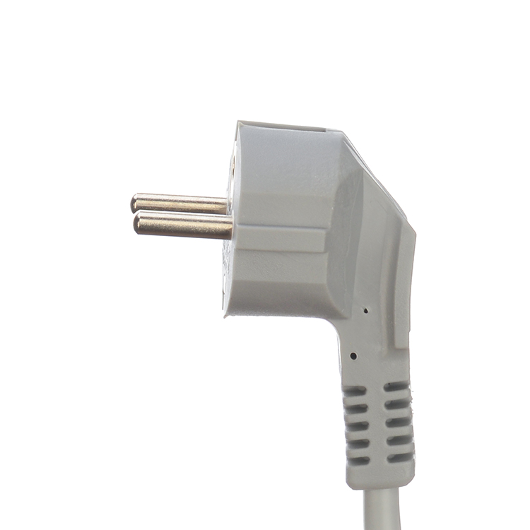 Euro Standard VDE Power Cord Cee7/7 Plug with Terminal Stripped Ended 16A/250V H05vv-f Pvc Flexible Cable Commercial