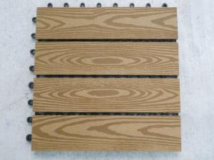 China OEM Commercial Solid Outdoor Wood Plastic Composite Flooring Deck factory