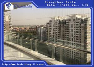 China High Durability Invisible Safety Grill With High Tension Cable For School factory