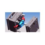 Industrial Socket Connector Injection Molding Nak80 2316 Multi Cavity Mold For