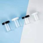 500ml Recycled Clear Plastic Cosmetic Jar For Body Scrub