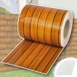 UV Vinyl Fence Tape 0.19m*35m Pvc Privacy Fence Stripe Tarpaulin Privacy
