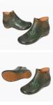 HZM035 Retro Embroidery Women'S Short Boots Autumn And Winter New Style Leather