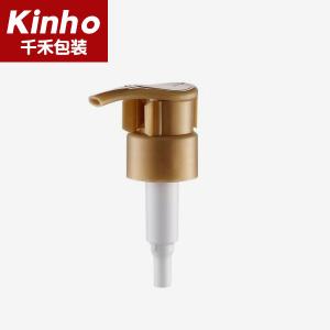 China 24mm 28mm Cream Pump Dispenser Colorful Left Right Lock Ribbed Soap And Lotion Dispenser factory
