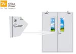 45/ 55 mm Stainless Steel Fire Rated Doors For Commercial Buildings/ Twin Doors