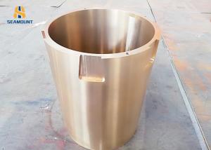 China Tin Bronze Eccentric Bushing Crusher Machine Spare Parts For Ore Mining factory