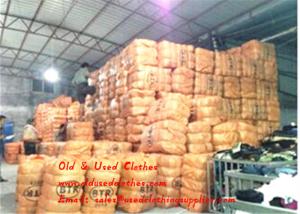 China Man Second Hand Clothes Shoes Used Winter Clothes For Adults Age Group factory