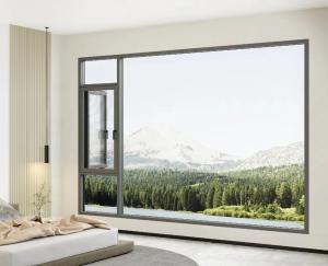 China Custom Aluminium Casement Windows with Soundproof Glass for Commercial Spaces factory