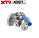 Food Usage Wcb Spring Return Flange/Thread Deadman Handle Ball Valve SQ41F/SQ11F