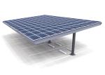 Hot Dipped Galvanized Solar Mounting System 150KM/H 45 Degree Aluminum Roof