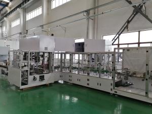 China Female Sanitary Napkin Stacker Machine / Disposable Baby Nappies Stacker factory