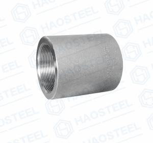 China ANSI B16.9 Forged Socket Threaded Pipe Coupling Welding Connection factory