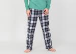 Spring Autumn Mens Luxury Sleepwear Functional Placket Side Pockets Design