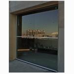 Steel Frame Counterweight Tilt Up Glass Doors For Commercial Building