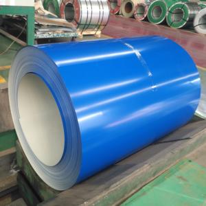 China Cold Prepainted PPGI PPGL Galvanized Steel Coil Blue Color Zinc Coated 26 Gauge factory