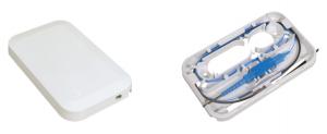 China Mini Fiber Optic Faceplate / Fiber Mounting Box 148.3*89.8*16mm factory