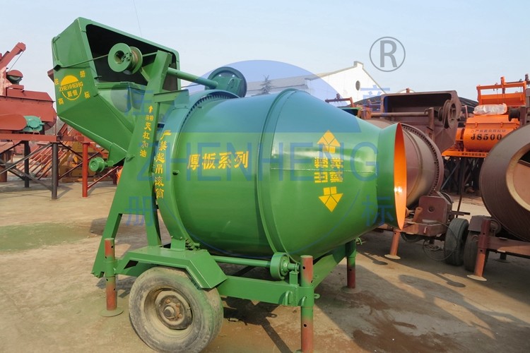 Electric Power JZC350 Concrete Mixer Reversing Drum Series Concrete Machine
