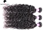 Pure Color 6a Remy Hair Bouncy Curl Human Hair Weaving , Long Lasting