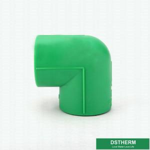 China ISO 15874 90 Degree Equal Elbow Ppr Pipe Fittings factory