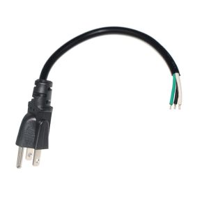 NEMA 5-15P to Tinned Wire Power Cord 300V UL Certified