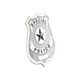Customized Silver Military Lapel Pin National Staff Lapel Badge