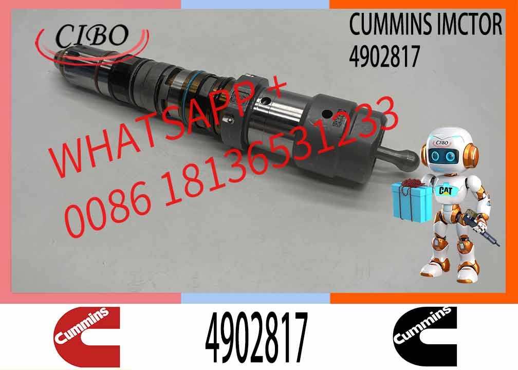 QSK19 Truck Engine Parts Common Rail Injector 4902817 4326784 4928345