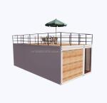 2-Bedroom Container Mobile House 20ft Wooden Luxury Garden Studio with Plane