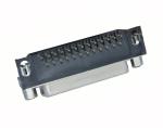Black Gray Colorized color HDP Three Row DB Header Socket D Sub Connector