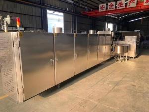 China Gas Power Tunnel 5kg/H Sugar Ice Cream Cone Making Machine factory