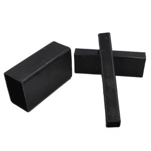 China JIS G3466 Galvanized Black Square Steel Pipe Q345 Seamless Tubing factory