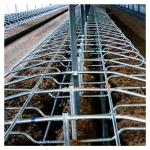 Height 95cm Free Stall Barn Rust Proof For Dairy Farm