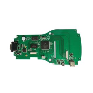 China OEM PCB PCBA Board Sliding Gate Control Board Green Soldermask CE Certificated factory
