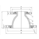 Chemical pipeline concentric reducer rubber expansion joint Manufacturer and