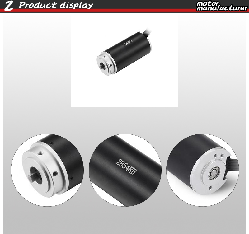 Faradyi Customized Motor 12V 24V 30V 28Mm Brushless Bldc linear Dc Coreless Motor For Robot Machine And Nail Drill Machine