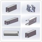 Hot Dip Galvanized Steel Profile Cold Bend Solar Mount Brace Support Framing