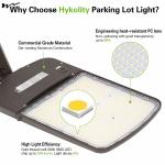 Adjustable Arm Mounted 150LM/W LED Shoebox Light for Commercial Outdoor