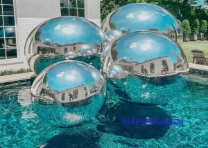 China Customized Giant Inflatable Mirror Balloon Ball Pvc Party factory