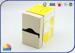 F Flute Corrugated Paper Box With Silver Foiling Sleeve Package