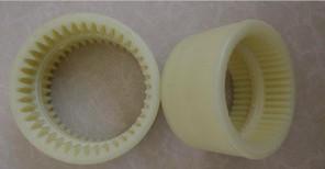 China Anti Rust Plastic Gear Coupling Good Damping Performance Long Use Life factory