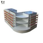 New Product Cash Desk Supermarket Cashier Counter Cold Rolled Steel White/black