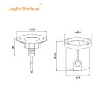 3W 6W Swimming Pool Underwater Light Buried IP68 Rgb LED Underwater Lights