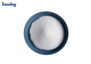 China Polyester PES Hot Melt Adhesive Powder White Color Heat Transfer Printing For Fabric factory
