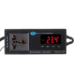 China Dual-use Digital thermal regulator Industrial Thermostat LED Temperature Controller for Aquarium Reptile factory