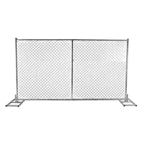 China 8 ft High Galvanized 2-1/4" x 11-1/2 Ga , Mesh 50 ft Roll Chain Link Fence factory