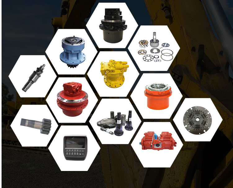 KAWASAKL MX50 MX80 MX150 MX173 Hydraulic Part MX200 MX250 MX300 MX450 MX500 MX530 MX750 Excavator Swing Motor Repair Kit